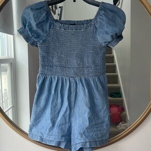 Chambray romper